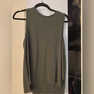 A New Day olive green small tank top.